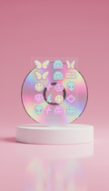 Digital Single With Holographic Art
